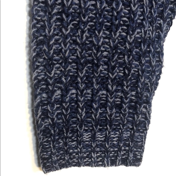 Blue Larry Levine Knit Sweater with Pockets - Picture 5 of 6